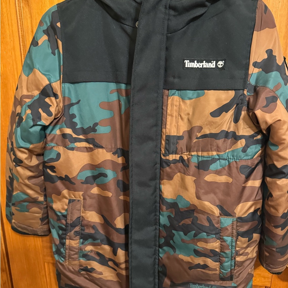 Timberland Kids Camouflage Jacket